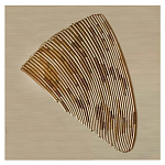 Декор настенный в Эко стиле рафия Malibu wall panel варинант исполнения - 5 | Loft Concept в Москве