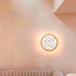 Бра в форме диска с перламутровыми прямоугольниками из морской ракушки Touch of Marine Charm варинант исполнения - 3 | Loft Concept в Москве