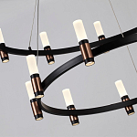 Люстра подвесная с двумя круглыми ярусами и цилиндрическими плафонами Arnaut Light варинант исполнения - 5 | Loft Concept в Москве