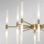 Люстра подвесная с 20-ю цилиндрическими матовыми плафонами Delta Light варинант исполнения - 4 | Loft Concept в Москве