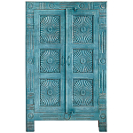 Деревянный шкаф из массива манго Cesar Grey Mango варинант исполнения - 1 | Loft Concept в Москве