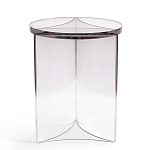 Стол журнальный круглый Acrylic Аether Smoke варинант исполнения - 2 | Loft Concept в Москве