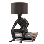 Настольная лампа с абажуром GERTY LAMP варинант исполнения - 1 | Loft Concept в Москве