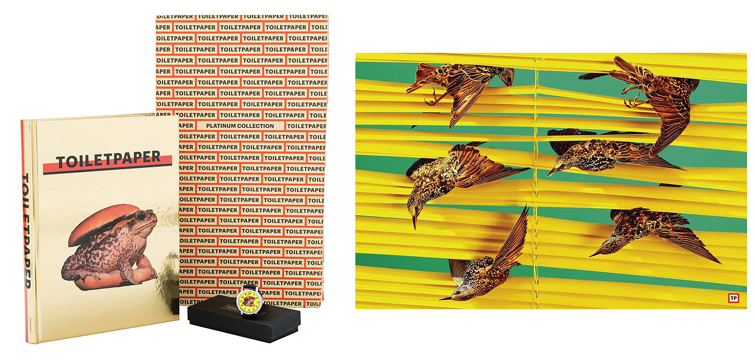 Коллекционная книга Maurizio Cattelan & Pierpaolo Ferrari: Toilet Paper Volume II Platinum Collection Hardcover Коллекционная книга Maurizio Cattelan & Pierpaolo Ferrari: Toilet Paper Volume II Platinum Collection Hardcover - Loft-Concept в Москве