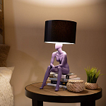 Настольная лампа TERRAMI с абажуром варинант исполнения - 10 | Loft Concept в Москве