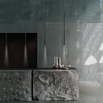 Подвсеной светильник светодиодный металлический цилиндрической формы Высота 30см Trumpet tube варинант исполнения - 6 | Loft Concept в Москве