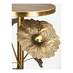 Столик приставной из металла с основанием в виде цветочной композиции Flower Arrangement Table варинант исполнения - 3 | Loft Concept в Москве