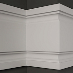 Гладкий молдинг MT-40 варинант исполнения - 1 | Loft Concept в Москве