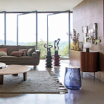 Фигурный приставной столик черного цвета AMORPHOUS варинант исполнения - 7 | Loft Concept в Москве