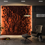 Барельеф RHINOCER варинант исполнения - 1 | Loft Concept в Москве