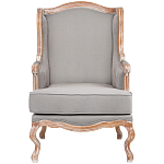 Кресло из массива бука светло-серое Solid Luxury варинант исполнения - 1 | Loft Concept в Москве