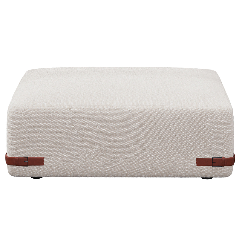 Оттоманка Richmond Прямоугольная  Молочный Коричневый в Москве | Loft Concept 