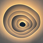 Потолочная люстра круглая многослойная Multilayering варинант исполнения - 10 | Loft Concept в Москве