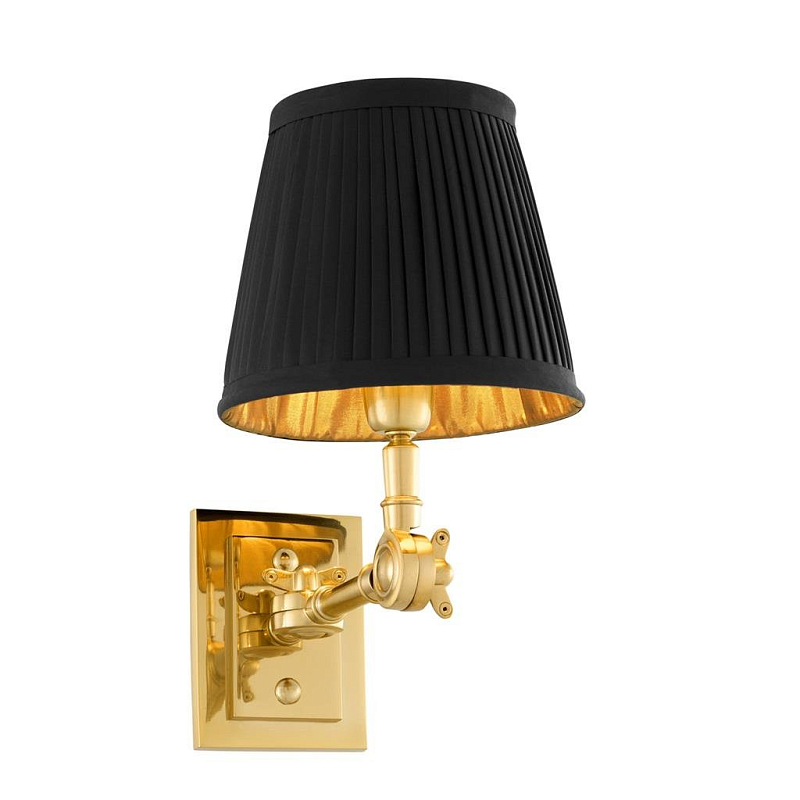  Wall Lamp Wentworth Single Gold+Black      | Loft Concept 