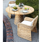 Плетеное кресло Madge Wicker Armchair варинант исполнения - 8 | Loft Concept в Москве