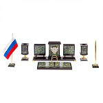 Настольный письменный набор из нефрита на ножках Executive Recruitment варинант исполнения - 1 | Loft Concept в Москве