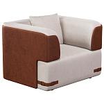 Кресло Richmond  с кожаной отделкой варинант исполнения - 1 | Loft Concept в Москве