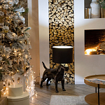 Лампа COLLECTION OF DOGS с абажуром Бультерьер варинант исполнения - 7 | Loft Concept в Москве