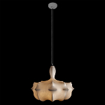 Подвесной светильник с белым фигурным абажуром и мягкими волнистыми краями Cloud Motion  варинант исполнения - 5 | Loft Concept в Москве