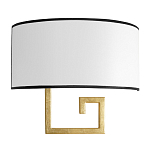 Бра с белым овальным абажуром с черной окантовкой Natural Concepts варинант исполнения - 2 | Loft Concept в Москве