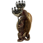 Подсвечник в виде дракона Dragon with Two Candlesticks варинант исполнения - 6 | Loft Concept в Москве