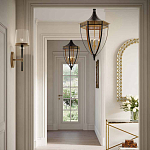 Бра настенное с прозрачным стеклянным абажуром Simple Pure Form варинант исполнения - 4 | Loft Concept в Москве