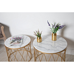 Столик дизайнерский The White Touch варинант исполнения - 4 | Loft Concept в Москве