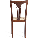 Стул деревянный с узором ручной работы Espresso варинант исполнения - 6 | Loft Concept в Москве