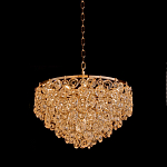 Люстра каскадная с подвесками в форме колец Galaxy of Light варинант исполнения - 2 | Loft Concept в Москве