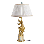 Светильник с абажуром Девушка с ангелом Angels of Eden варинант исполнения - 2 | Loft Concept в Москве