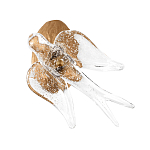 Бра с прозрачной стеклянной фигуркой птички Serip Voa варинант исполнения - 5 | Loft Concept в Москве