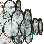 Люстра с каскадом из круглых стеклянных дисков Small Round Sequins варинант исполнения - 1 | Loft Concept в Москве