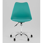 Офисный стул на металлическом основании EGGERY Blue пластик варинант исполнения - 5 | Loft Concept в Москве