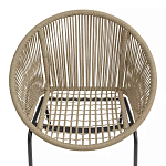 Кресло плетеное круглое Round Wicker Chair варинант исполнения - 4 | Loft Concept в Москве