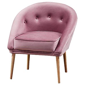 Кресло Gwyn Chair pink