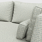 Мебельная ткань Шенилл голубой цвет 142 см T4-52 варинант исполнения - 5 | Loft Concept в Москве