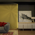 Барельеф KAIZEN варинант исполнения - 2 | Loft Concept в Москве