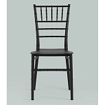 Стул Chiavari пластик черный варинант исполнения - 4 | Loft Concept в Москве