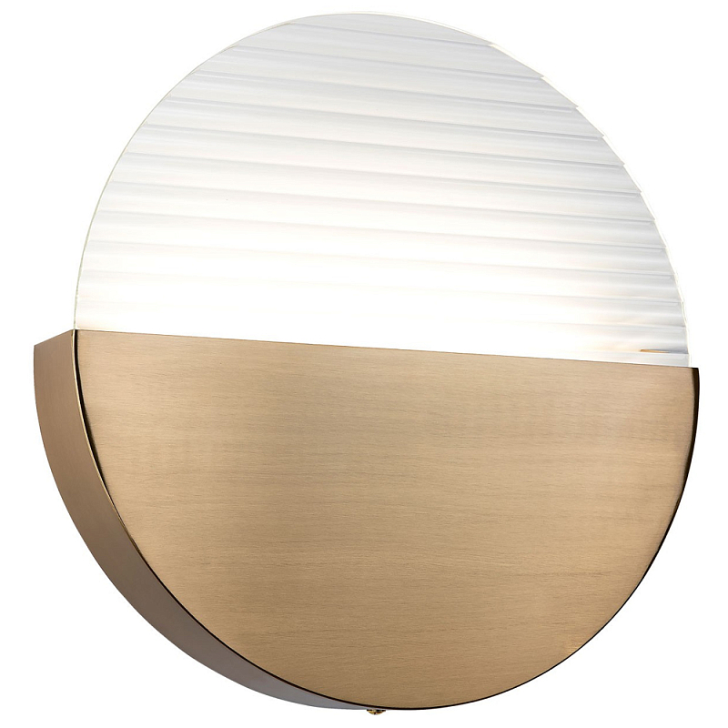     Leone Round Wall Lamp Brass     | Loft Concept 