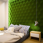 Гипсовая 3D Панель M-107 варинант исполнения - 2 | Loft Concept в Москве