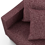 Мебельная ткань Шенилл фиолетовый цвет 138 см T4-25 варинант исполнения - 5 | Loft Concept в Москве