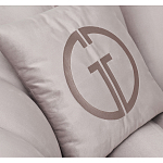 Диван двухместный велюровый бежевый Facilities Status варинант исполнения - 2 | Loft Concept в Москве