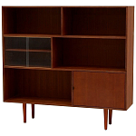 Стеллаж Retro Brown Rack варинант исполнения - 1 | Loft Concept в Москве
