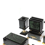 Настольный письменный набор из нефрита в подарочной коробке Victorious варинант исполнения - 8 | Loft Concept в Москве