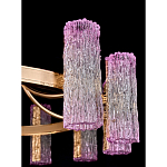 Люстра круглая с текстурными цилиндрическими плафонами Glimpse варинант исполнения - 3 | Loft Concept в Москве