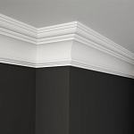 Гладкий карниз KT-04 варинант исполнения - 1 | Loft Concept в Москве