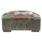 Шкатулка с зеркалом из натуральных камней Stone Casket варинант исполнения - 4 | Loft Concept в Москве