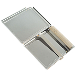 Портсигар с газовой зажигалкой из натурального камня Амазонит Stone Cigarettes Cases варинант исполнения - 3 | Loft Concept в Москве