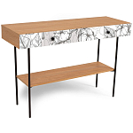 Консоль с принтом на ящиках Elise Console Table варинант исполнения - 10 | Loft Concept в Москве
