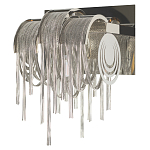 Бра с перфорированными металлическими дугами и цепочками 22 см Atlantis Chain варинант исполнения - 11 | Loft Concept в Москве